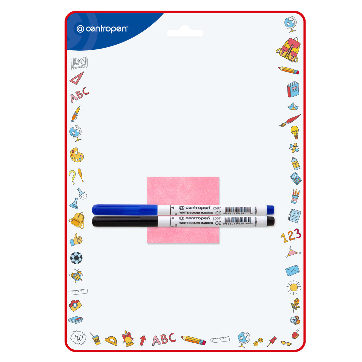 TABLA SCOLARA 2 FETE + 2 MARKERE WHITEBOARD 21 x 29.7 CM CENTROPEN TABLA SCOLARA 2 FETE + 2 MARKERE WHITEBOARD 21 x 29.7 CM CENTROPEN